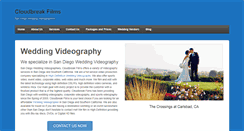 Desktop Screenshot of cloudbreakfilms.com